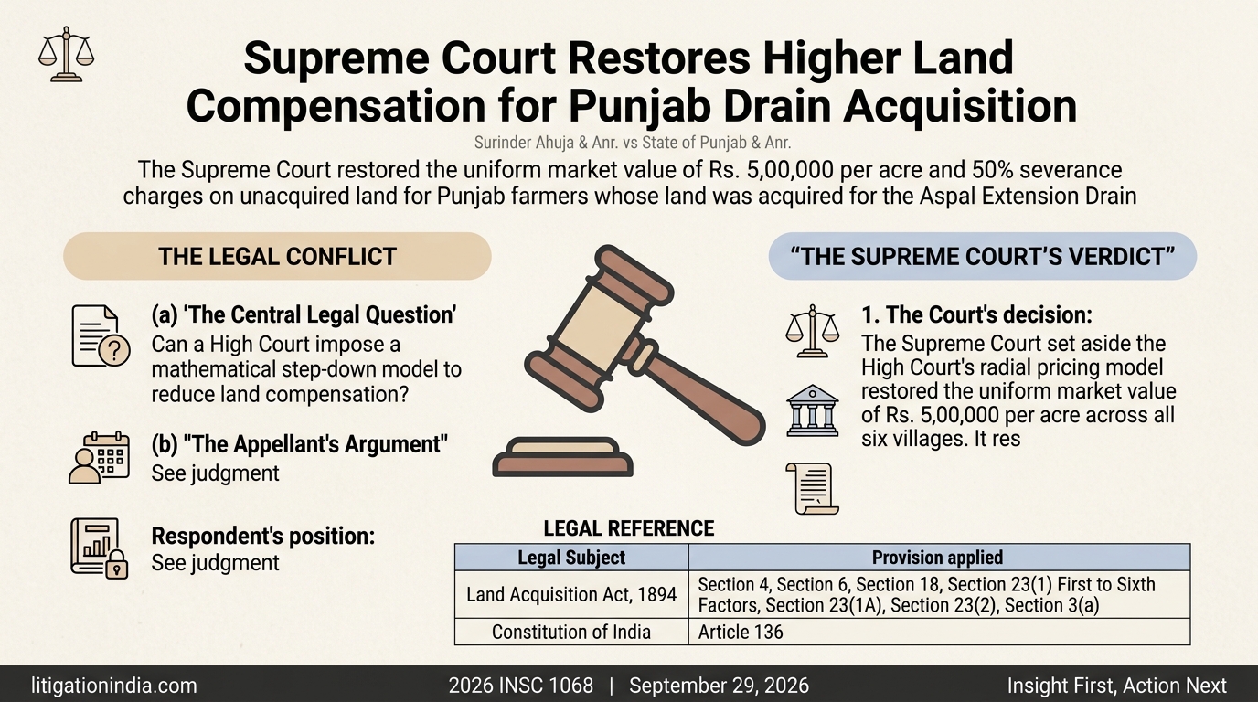 Surinder Ahuja & Anr. vs State of Punjab & Anr. — infographic summary