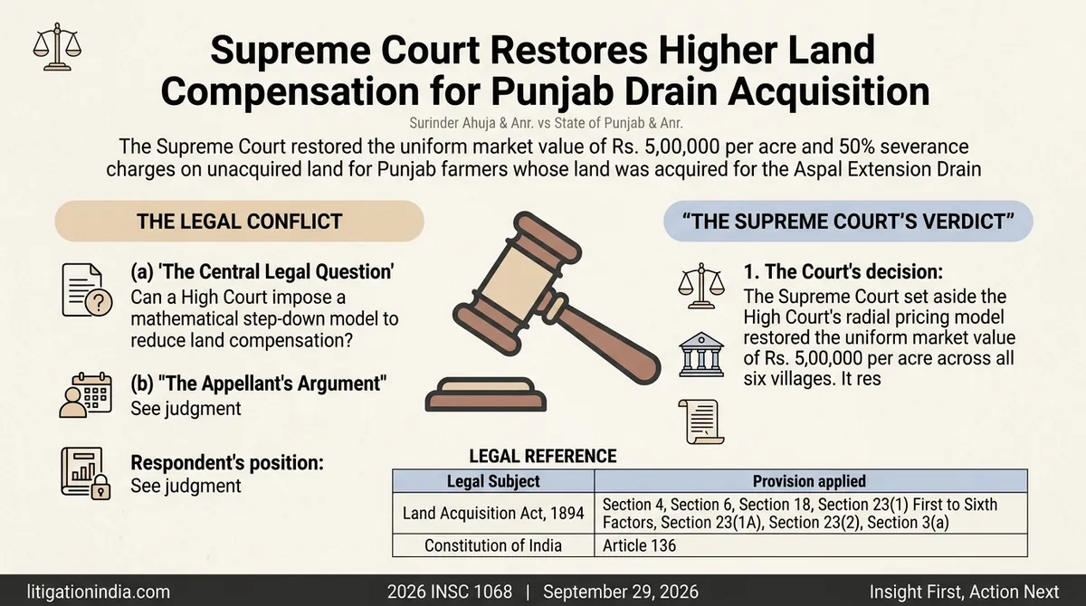 Surinder Ahuja & Anr. vs State of Punjab & Anr. — infographic summary