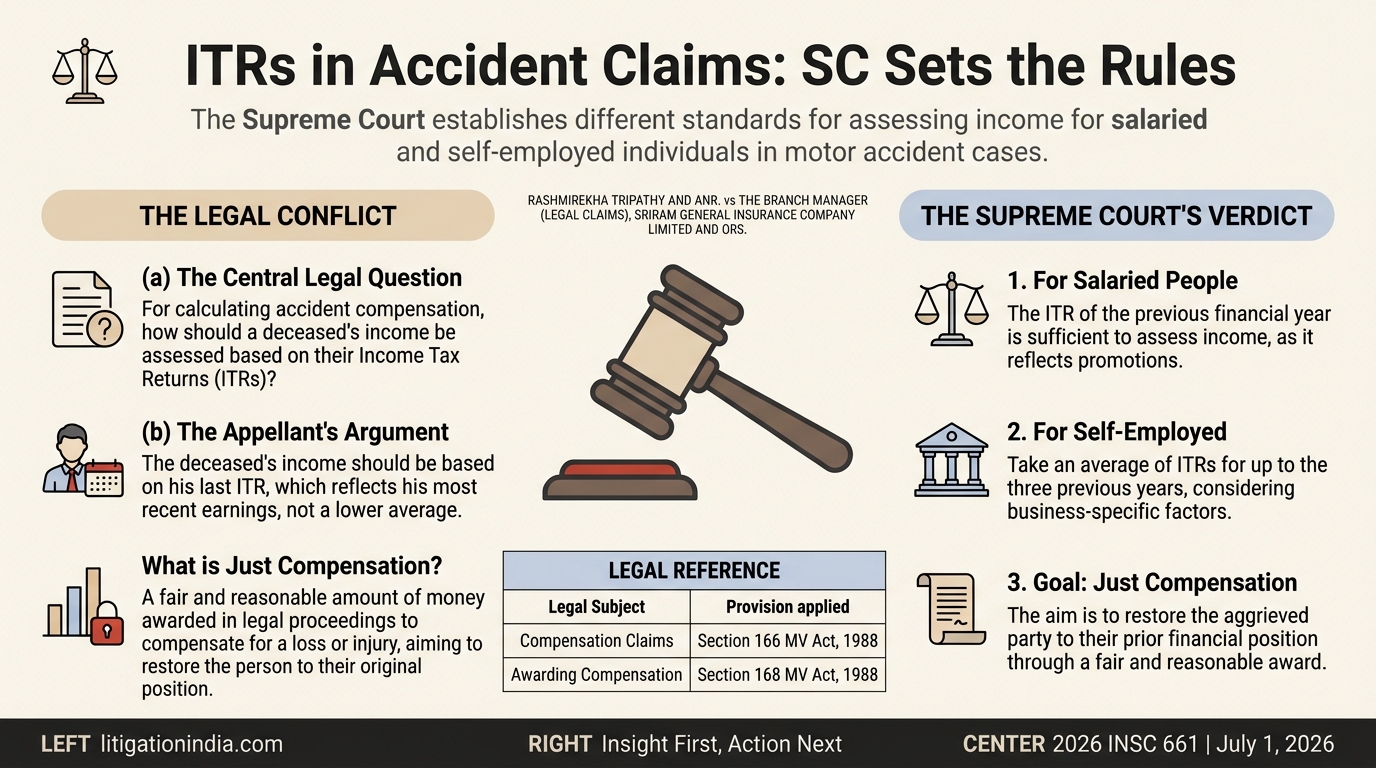 RASHMIREKHA TRIPATHY AND ANR. vs THE BRANCH MANAGER (LEGAL CLAIMS), SRIRAM GENERAL INSURANCE COMPANY LIMITED AND ORS. — infographic summary