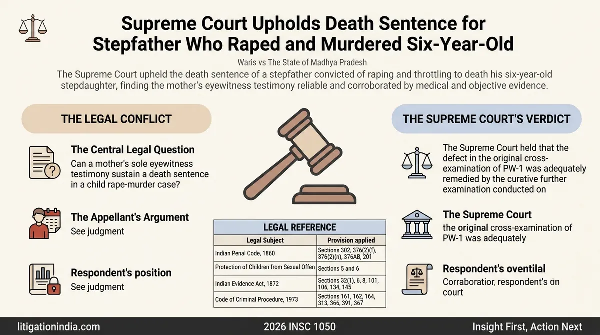 Waris vs The State of Madhya Pradesh — infographic summary