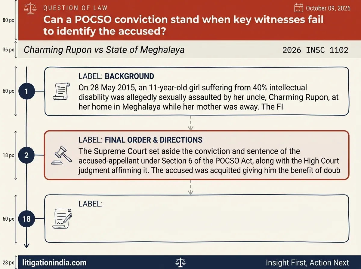 Charming Rupon vs State of Meghalaya — infographic summary