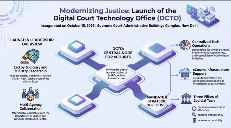 eCommittee Supreme Court Inaugurates Digital Court Technology Office (DCTO)